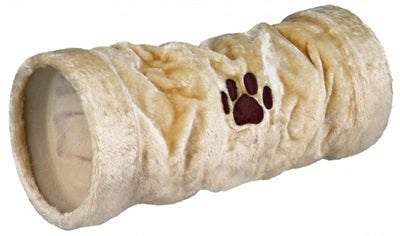 Trixie Cat Tunnel Plush Beige 22X22X60 Cm
