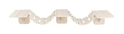 Trixie Climbing / Scrambling Ladder Wall White 150X30 Cm