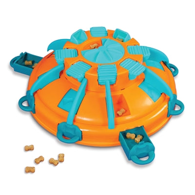Nina Ottosson Tower Of Treats Orange / Blue 36X36X11 Cm