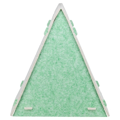 Trixie Cat Bed Play Box Lucy Triangular Felt Sand / Green 46X38X50 Cm