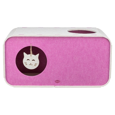 Trixie Play Box Merle Square Felt Sand / Pink 58X27X29 Cm