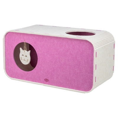 Trixie Play Box Merle Square Felt Sand / Pink 58X27X29 Cm
